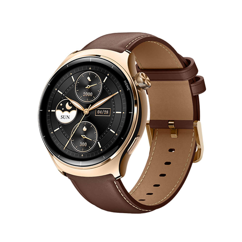 Mibro Watch Lite3 Pro gold smartwatch – AMOLED screen, metal body, 5ATM waterproof