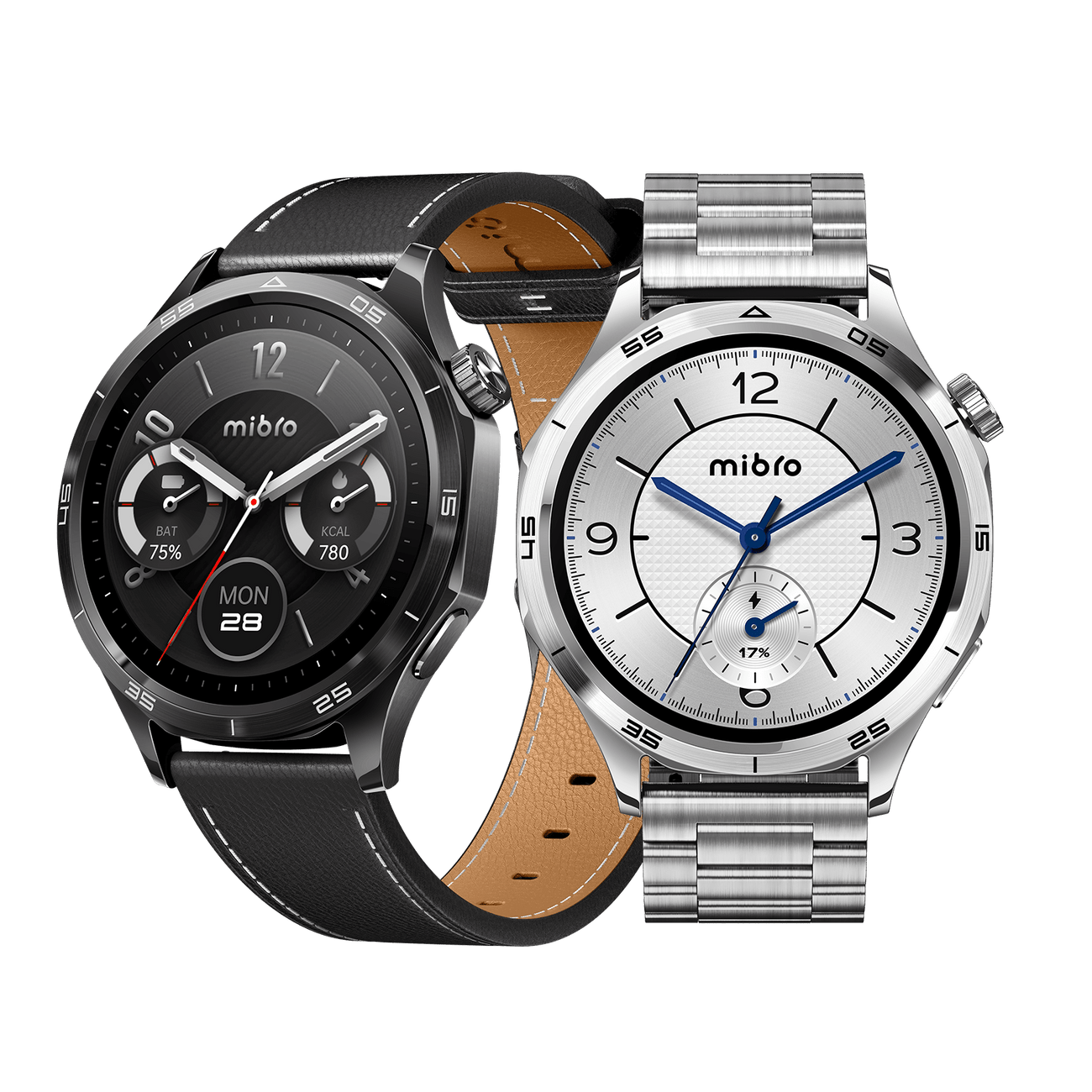 Mibro GT | Stainless-Steel Smartwatch for Fitness & Health