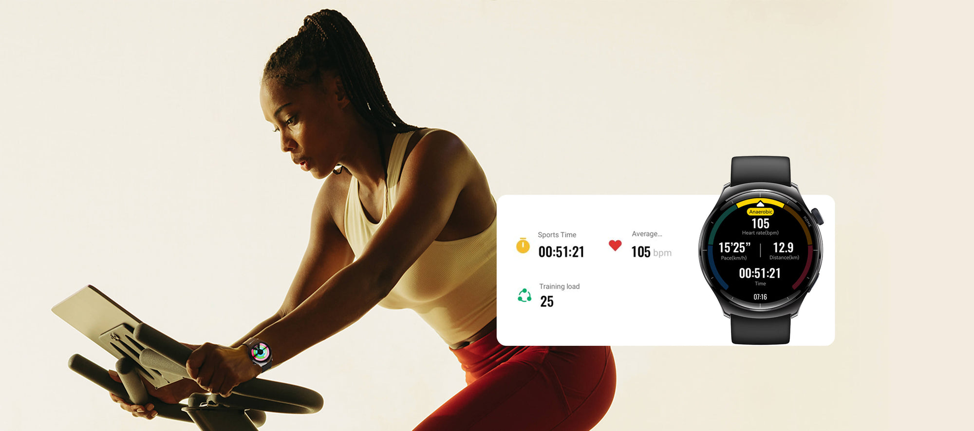 GPS Integrado Mibro y deportes