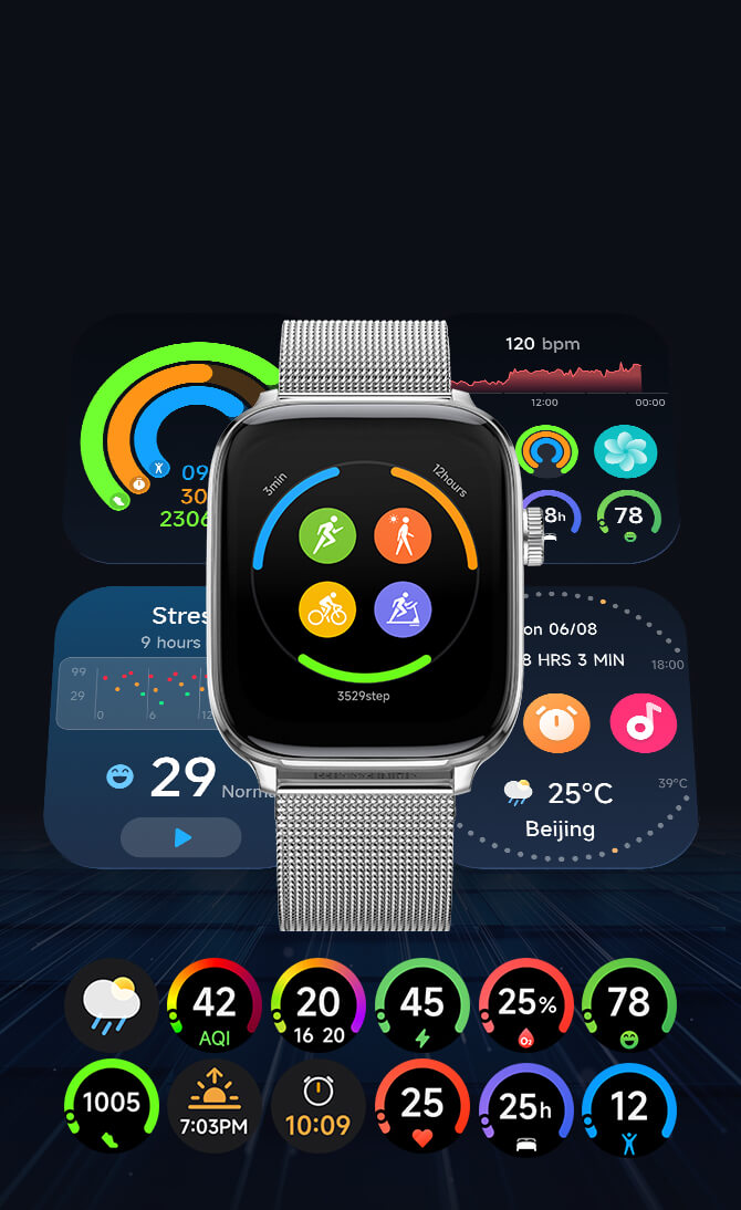 Mibro Fit Smart Watch | New Model Mibro Fit Smart Watch | New Model