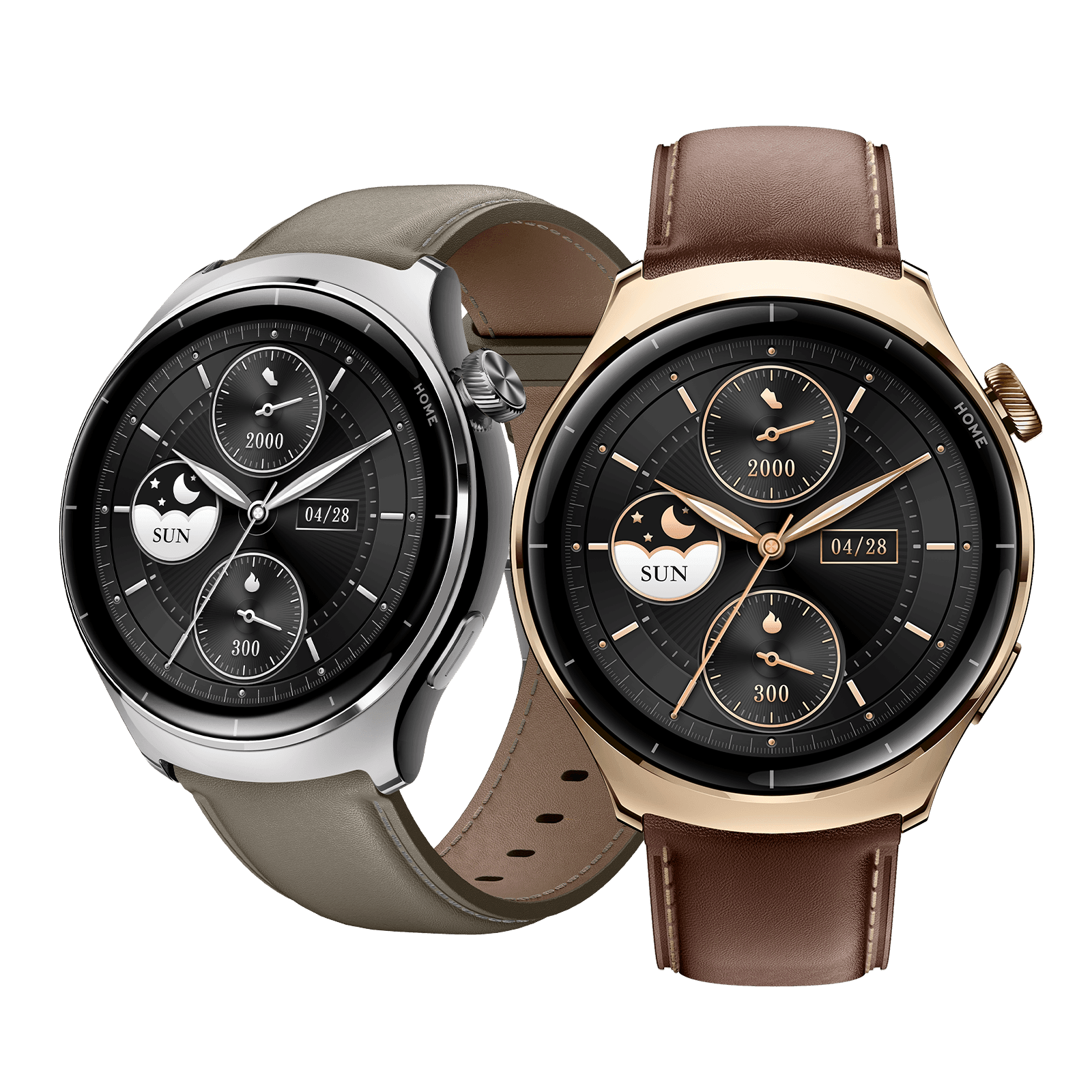 Mibro Lite 3 Pro Smartwatch – modisches Design mit Lederarmband und Bluetooth-Telefonie