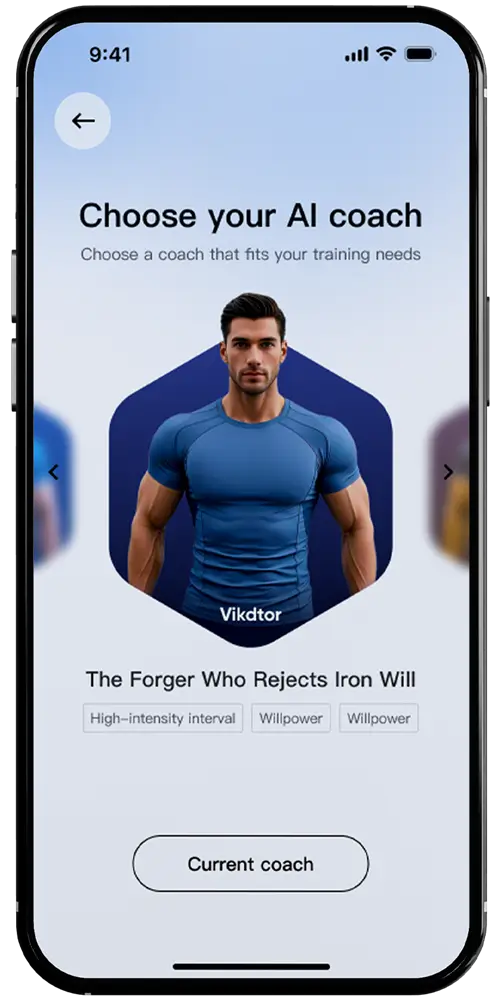 Mibro AI Coach UI